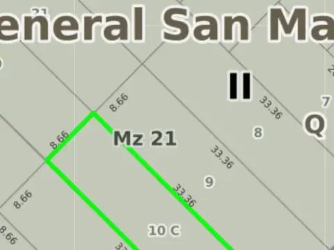 Terreno en Venta en Villa Maipu, USD 82.000