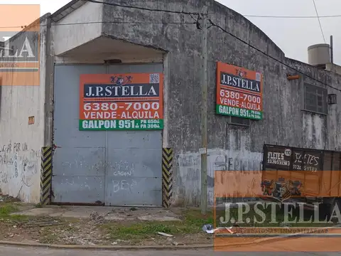 Galpón Industrial 951 m² de Losa y Parabólico - Entre piso - A refaccionar - San Justo