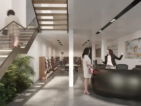 Departamento 2 ambientes con 2 baños