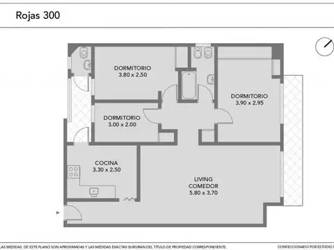 Departamento en Venta de 4 ambientes