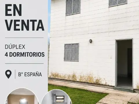 ¡EN VENTA B° ESPAÑA– DÚPLEX DE 4 DORMITORIOS!