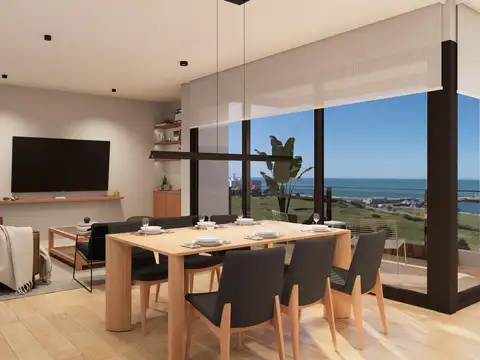 Departamento 4 ambientes con 2 baños