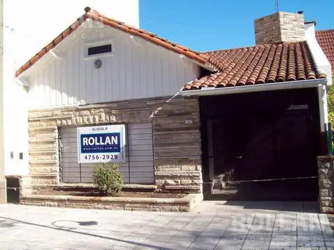 Hermoso chalet de 3 amb. en alquiler en Carapachay 