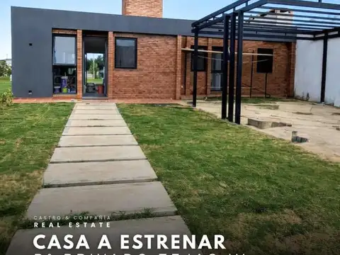 Casa En Venta A Estrenar de 3 Dormitorios y Pileta En Planta Única en Tejas 4 – Malagueño