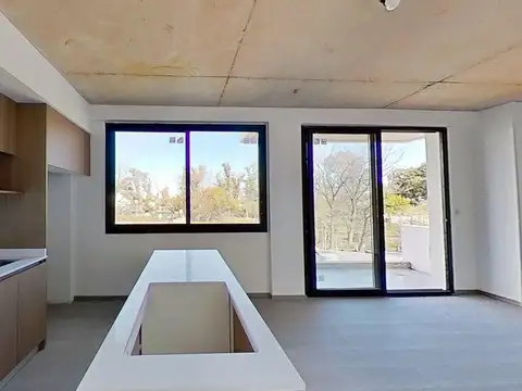 Departamento Monoambiente con 1 baño