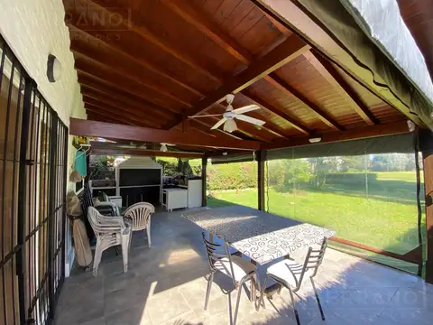 Venta. Casa 3 dormitorios y vista al Golf. Country Indio Cua Golf Club. Apta credito