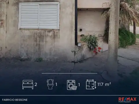 Casa 5 ambientes con 1 baño