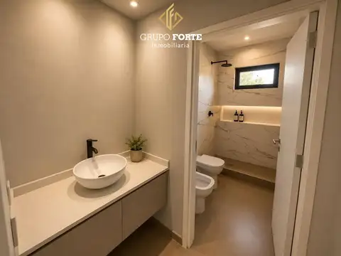 Casa 4 ambientes con 3 baños