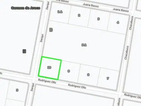 Terreno en venta - 2105 mts2 - Carmen De Areco