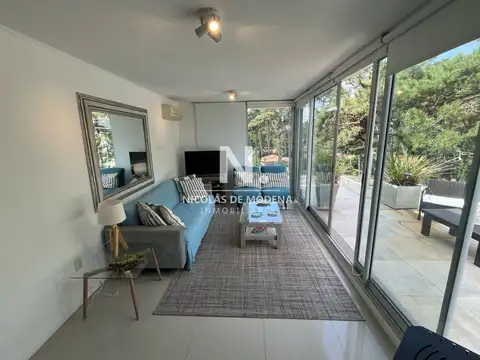 Departamento 2 ambientes con 2 baños