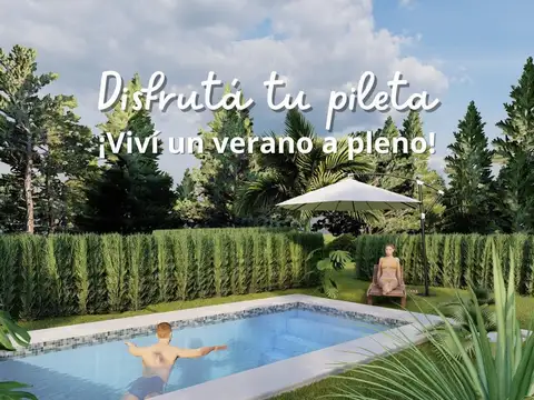 En Carlés Construcciones tenemos ¡Tu pileta  lista en 25 día