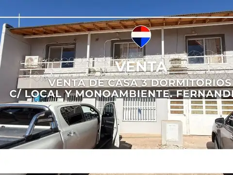 VENTA CASA C/ LOCAL Y DTO FERNANDEZ ORO