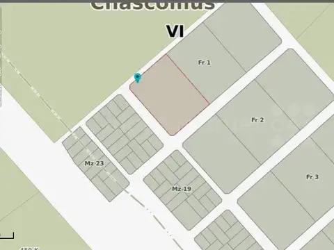 Terreno en Venta 104,50  mts Frente
