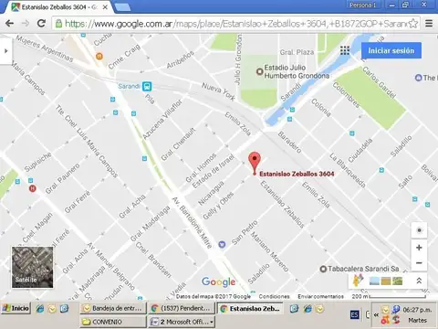 Terreno en Venta 40  mts Fondo