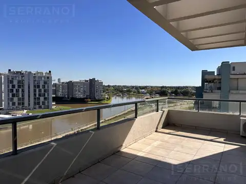JBI. Alquiler anual departamento 3 ambientes con dependencia y balcón terraza en Puerto Escondido, Nordelta