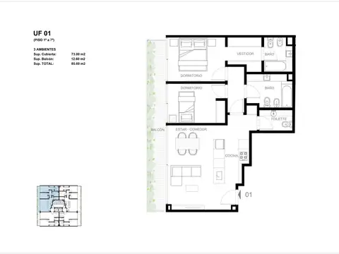 Departamento en Venta Permite mascota
