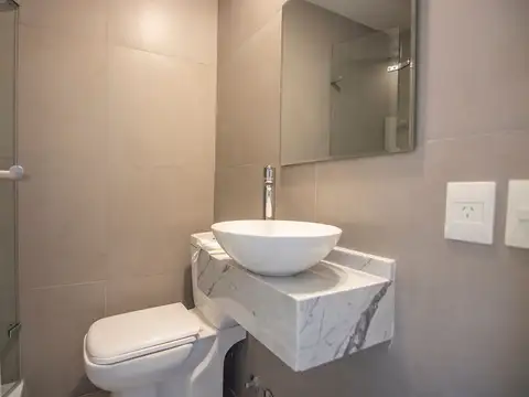 Departamento Monoambiente con 1 baño