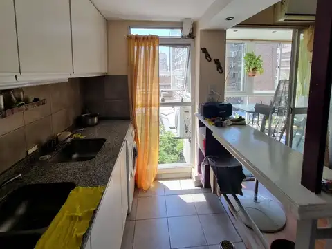 Departamento 2 ambientes con 1 baño