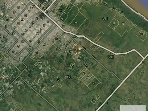Terreno en Venta 60  mts Fondo