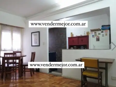Departamento 3 ambientes con 1 baño