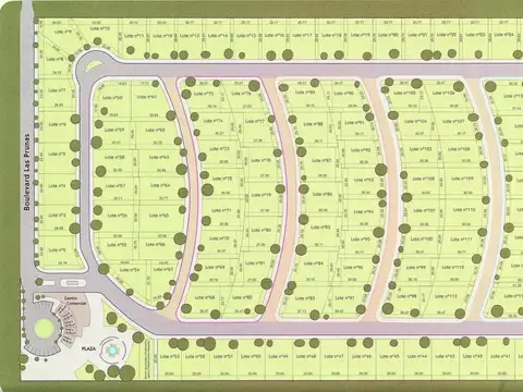 Terreno en Venta 35  mts Fondo