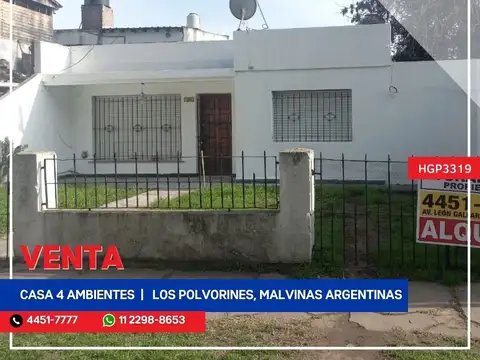 Casa - Venta - Argentina, Malvinas Argentinas - Darragueira 1723