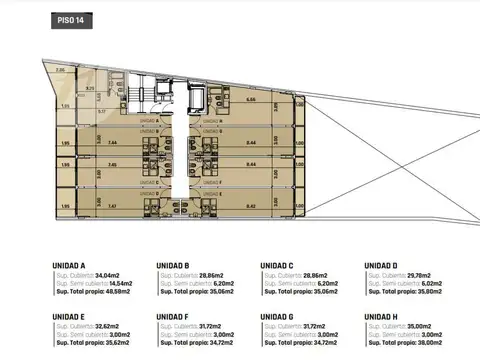 Departamento Monoambiente con 1 baño