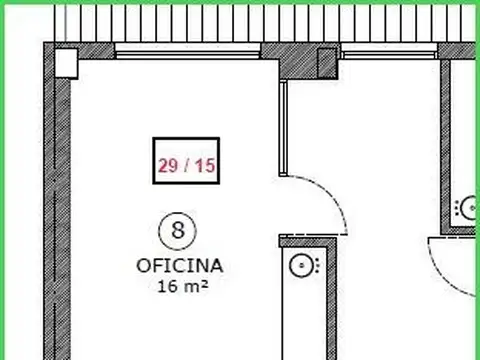 Oficina en Alquiler en Parque Luro, $ 364.000