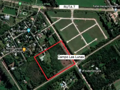 Terreno en Venta en San Eduardo (Lujan), USD 20.000