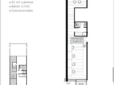 Oficina en Venta en Mar del Plata, USD 119.900