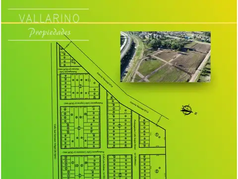 Terreno en Venta 10  mts Fondo