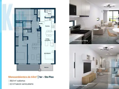 Departamento en Venta 1 año