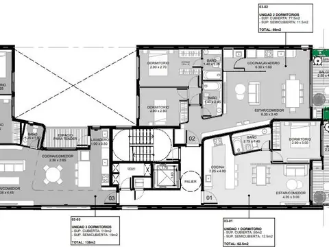Departamento en Venta de 1 dormitorio