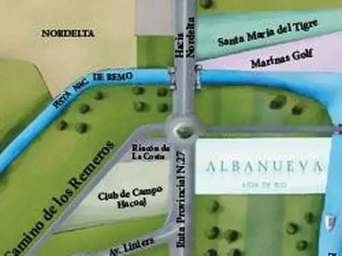 Terreno en Venta en Albanueva, USD 797.000