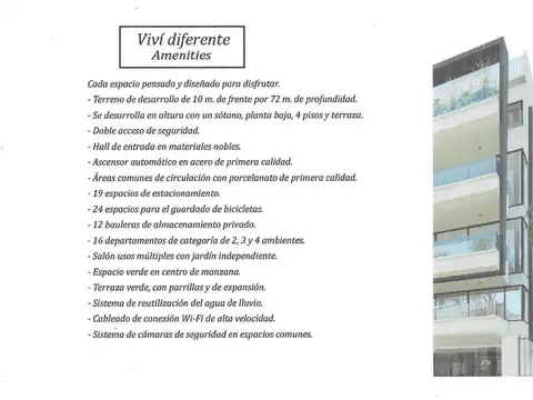 Departamento en Venta en Barrio Naón, USD 375.000