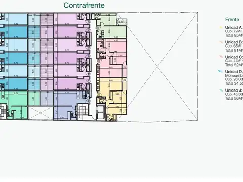 Departamento 3 ambientes con 2 baños