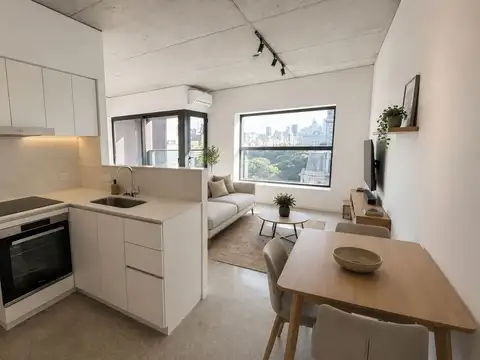Venta | 2 amb. + escri. c/balcon, Torre Huergo 475