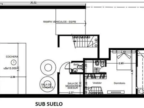 DEPARTAMENTO MONOAMBIENTE, PISO 2, DTO C, 21M2. BANFIELD.