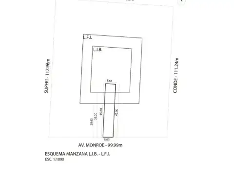 LOCAL  8,66 X 45 .   EXCELENTE LOCAL COMERCIAL SOBRE LOTE PR