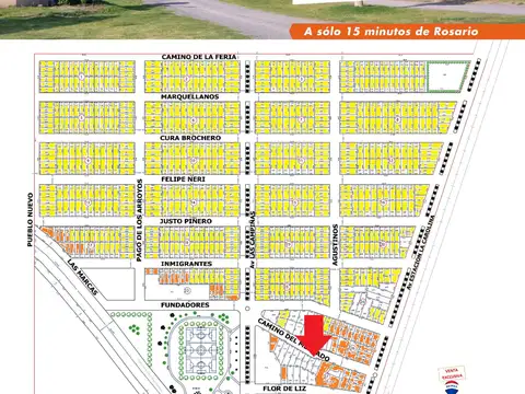 Terreno en Venta en Piñero, USD 22.212
