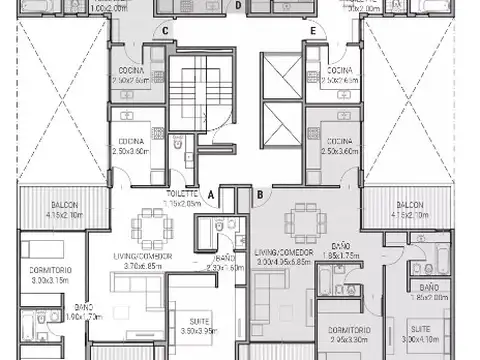 Departamento en Venta de 2 ambientes