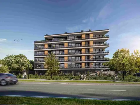Apto 2 dorm con terraza, en pozo, C. de la Costa