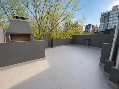 VENTA Depto 1 dormitorio + COMODIN con terraza exclusiva y parrillero - DORREGO 1100