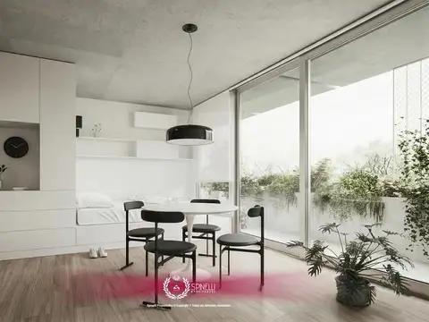 Venta departamento monoambiente en pozo en Emprendimiento Creek Almagro financiación a medida