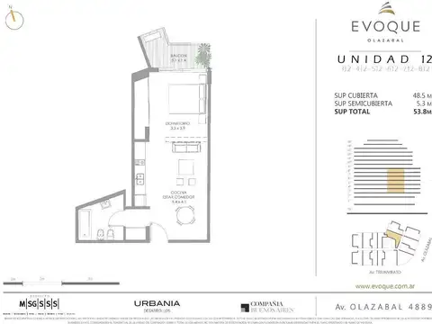 Avenida Olazábal 4800