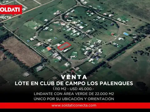 Lote en Club de Campo Los Palenques