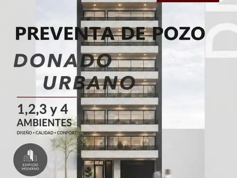 PREVENTA DONADO URBANO . DONADO 1215. UNIDADES 1,2,3,4 AMB