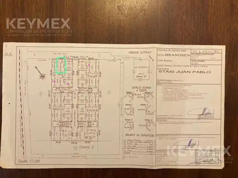 Terreno en Venta 20  mts Frente