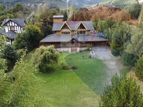 casa 4 ambientes en venta a 50 mts. río Meliquina