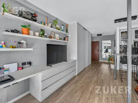 Departamento Monoambiente con 1 baño